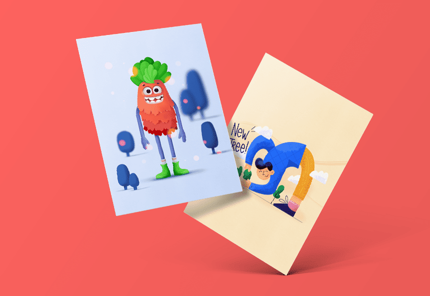 Diseño de ilustraciones